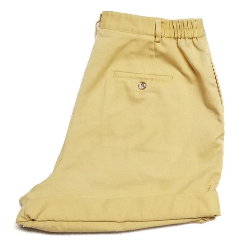 VINTAGE 90s Talbots Yellow High Rise Mom Shorts
